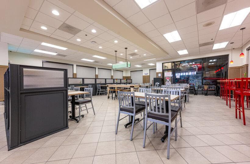 Chick-fil-A — Dining Room Refresh — Communal seating