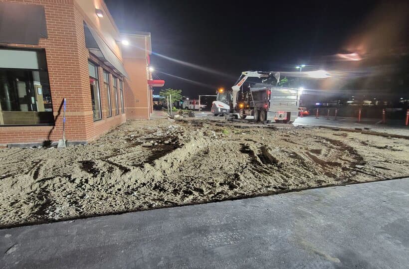 Chick-fil-A — Drive-Thru Site Rework — Excavation & site prep