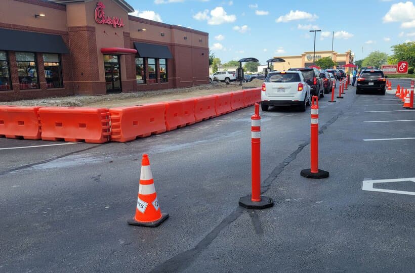 Chick-fil-A — Drive-Thru Site Rework — Phased around the drive-thru